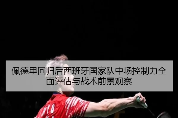 佩德里回归后西班牙国家队中场控制力全面评估与战术前景观察